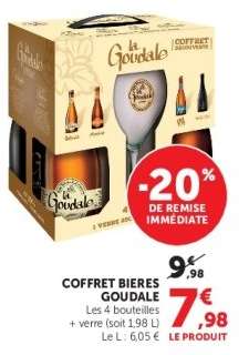 Coffret bières Goudale