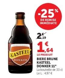BIERE BRUNE KASTEEL DONKER 11°
