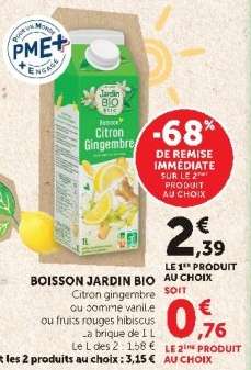 BOISSON JARDIN BIO