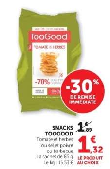SNACKS TOOGOOD