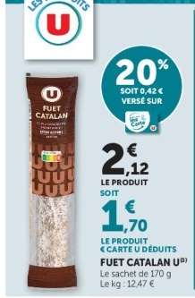 Fuet Catalan U