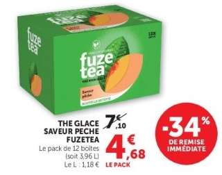 THE GLACE SAVEUR PECHE FUZETEA