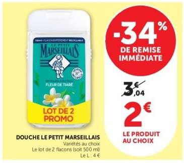 DOUCHE “LE PETIT MARSEILLAIS”