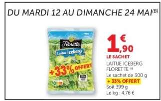 Laitue Iceberg Florette