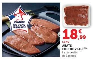 ABATS FOIE DE VEAU