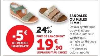 SANDALES OU MULES FEMME