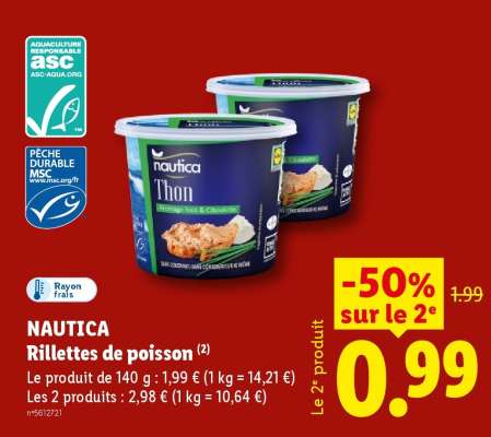 NAUTICA Rillettes de poisson