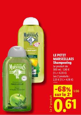 LE PETIT MARSEILLAIS Shampooing