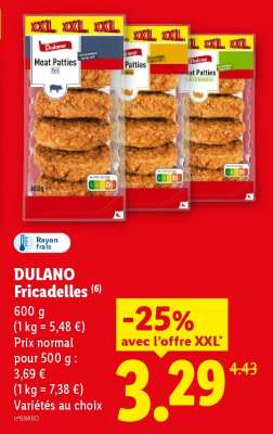 DULANO Fricadelles