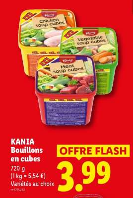 KANIA Bouillons en cubes