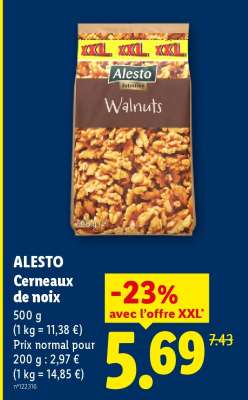 ALESTO Cerneaux de noix