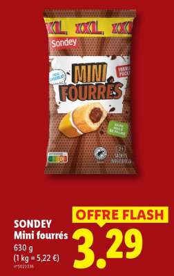 SONDEY Mini fourrés
