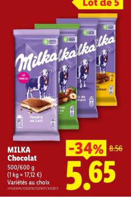 MILKA Chocolat