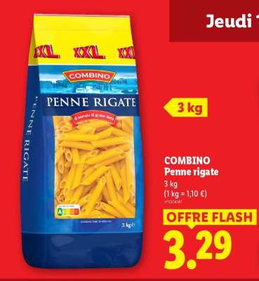 COMBINO Penne rigate