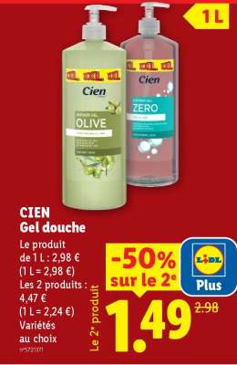 CIEN Gel douche