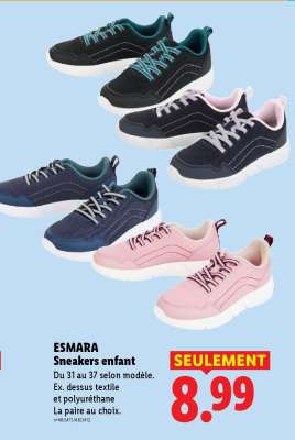 ESMARA Sneakers enfant