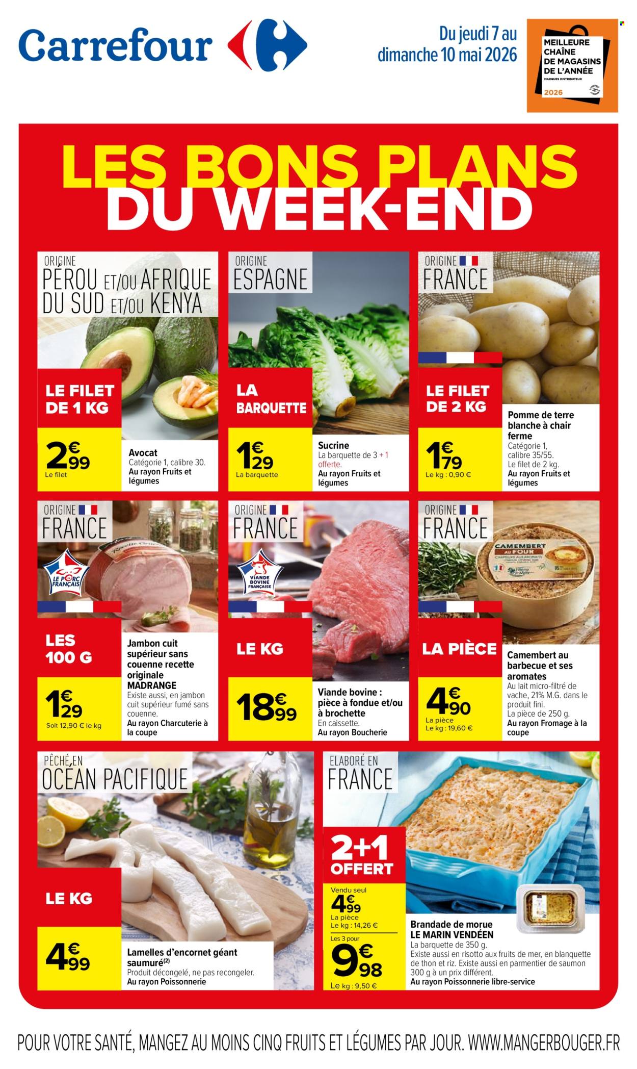 Catalogue Carrefour Hypermarchés - 07/05/2026 - 10/05/2026. Page 1