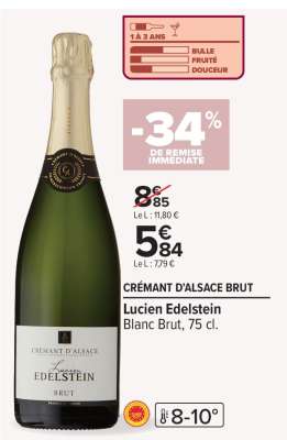 CRÉMANT D'ALSACE BRUT