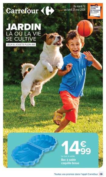 Catalogue Carrefour Hypermarchés - 12/05/2026 - 25/05/2026.