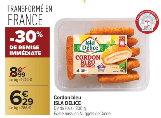 Cordon bleu ISLA DELICE