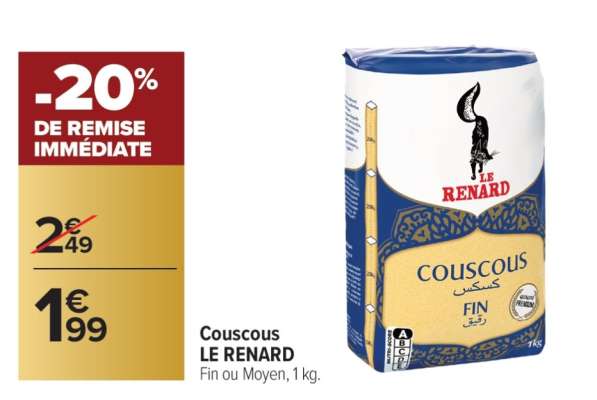 Couscous 'Le Renard'