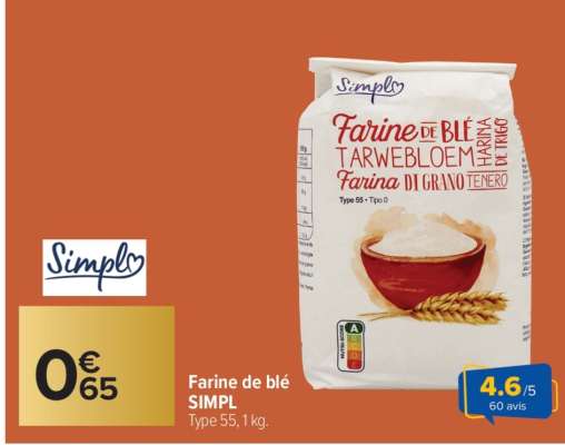 Farine de blé SIMPL