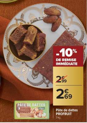 Pâte de dattes PROFRUIT
