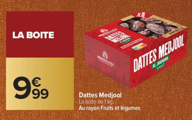 Dattes Medjool
