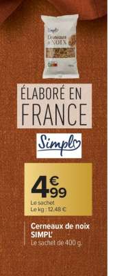Cerneaux de noix SIMPL