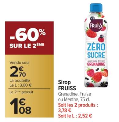 Sirop FRUISS