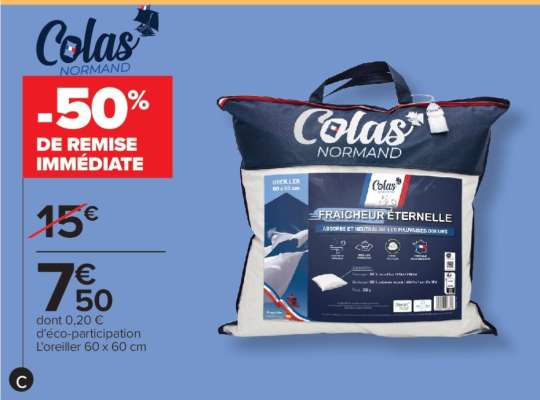 Colas Normand Oreiller
