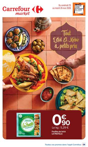 Catalogue Carrefour Market - 15/05/2026 - 26/05/2026.