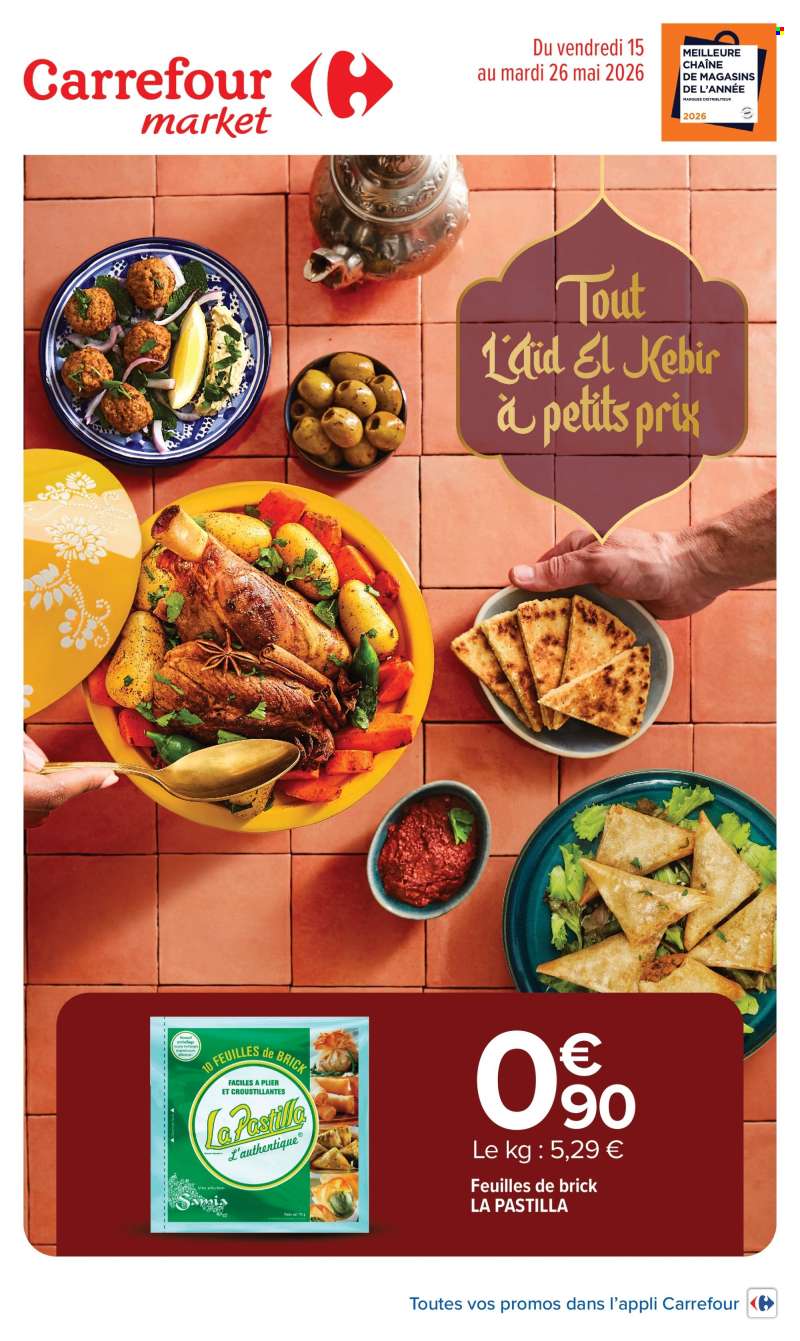 Catalogue Carrefour Market - 15/05/2026 - 26/05/2026.