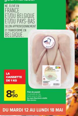 FILET DE POULET