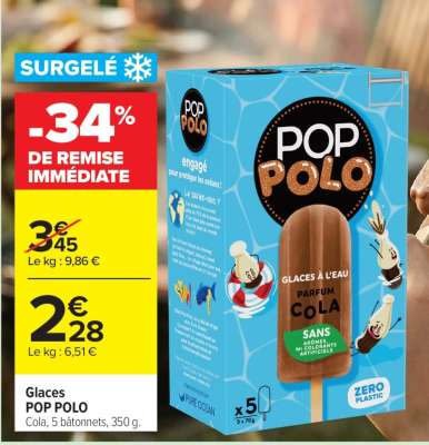 Glaces POP POLO
