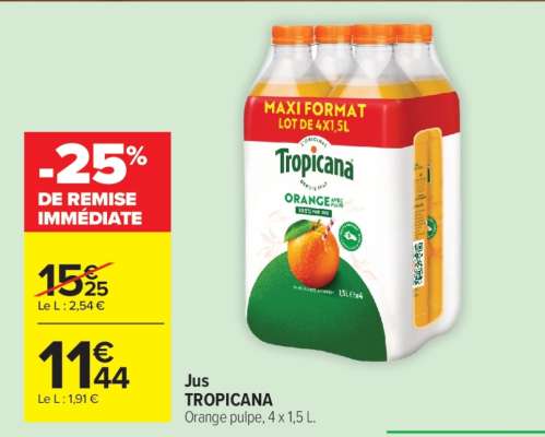 JUS TROPICANA