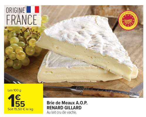 Brie de Meaux A.O.P. RENARD GILLARD