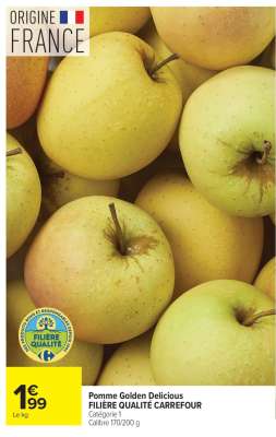 Pomme Golden Delicious