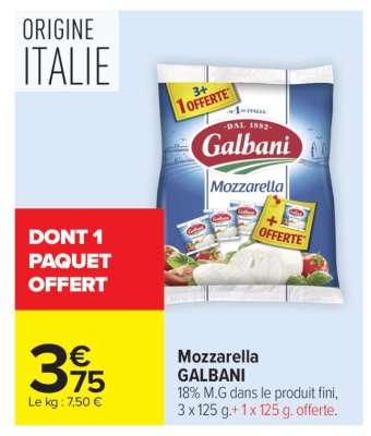 Mozzarella Galbani