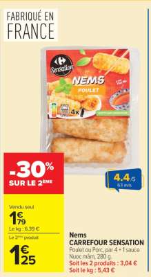 Nems CARREFOUR SENSATION