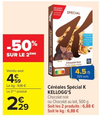 Céréales Special K Kellogg's