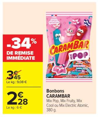 BONBONS “CARAMBAR”