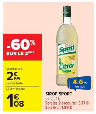 SIROP “SPORT”