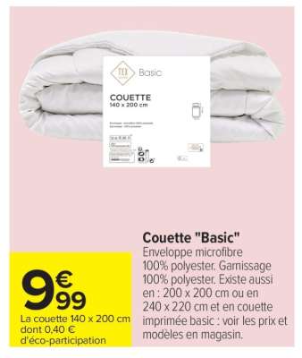 Couette "Basic"