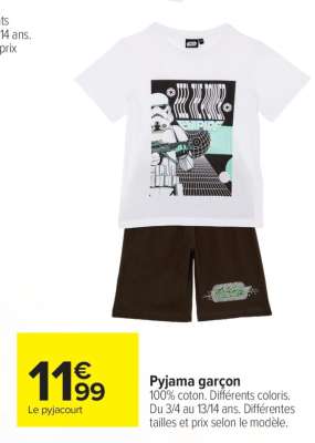 Pyjama Garçon
