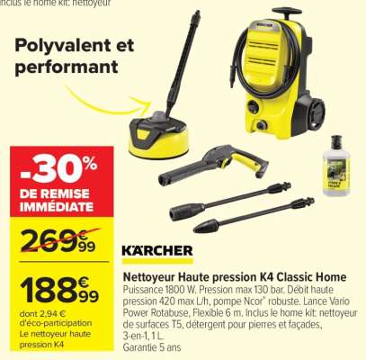 Nettoyeur Haute pression K4 Classic Home