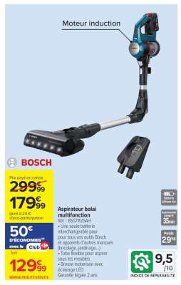 Aspirateur balai multifonction