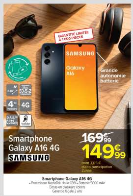 Smartphone Galaxy A16 4G