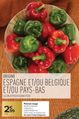 Poivron rouge