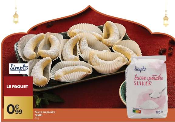 Sucre en poudre SIMPL